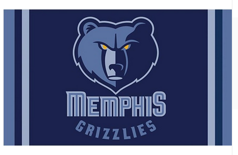 Memphis Grizzlies Flag-3x5 Banner-100% polyester - flagsshop