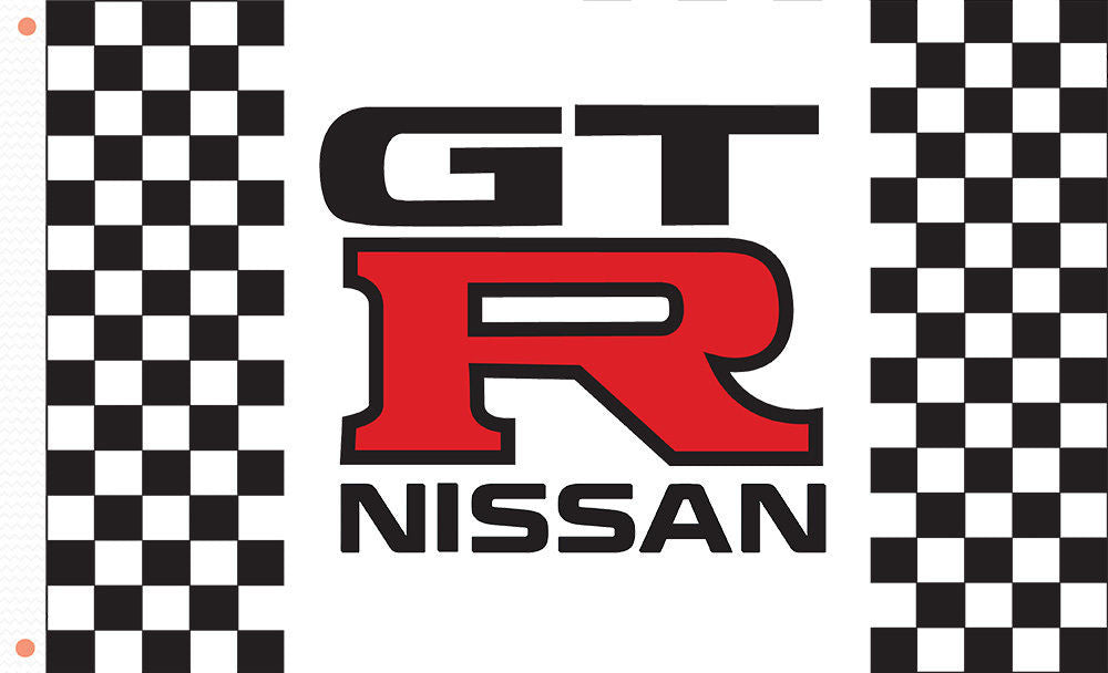Nissan Flag-3x5 Motorsports Banner-100% polyester-White - flagsshop