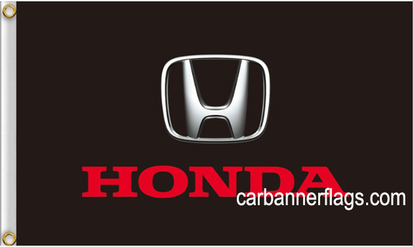 Honda Flag-3x5 Honda Racing Motorcycles Banner-100% polyester-2 Metal Grommets - flagsshop
