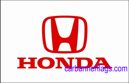 Honda Flag-3x5 Honda Racing Motorcycles Banner-100% polyester-2 Metal Grommets - flagsshop