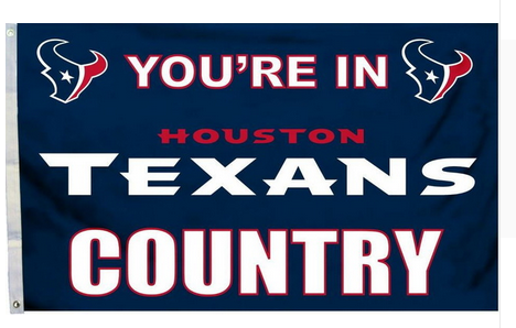 Houston Texans Flag-3x5 new NFL super bowl Banner-100% polyester-man cave-stripes-gloves-garden flags - flagsshop