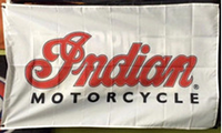 Indian motorcycles Flag-3x5 FT-100% polyester Banner-Red-Yellow - flagsshop