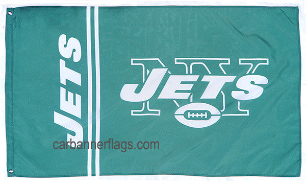 New York Jets Flag-3x5 NFL Banner-100% polyester- Free shipping for USA address - flagsshop