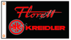 Kreidler Flag-3x5 FT Kreidler Motorcycle Banner-100% polyester-2 Metal Grommets - flagsshop