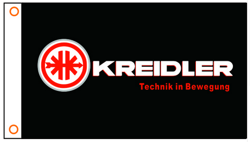 Kreidler Flag-3x5 FT Kreidler Motorcycle Banner-100% polyester-2 Metal Grommets - flagsshop