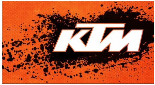 KTM Flag-3x5 Racing Banner-100% polyester-Black - flagsshop