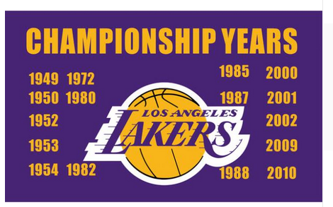 L.A. Lakers Flag-3x5 Banner-100% polyester - flagsshop