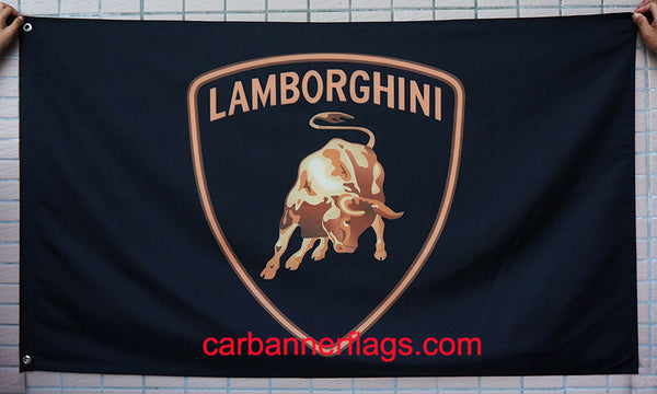 Lamborghini checkered Flag-3x5 Banner-100% polyester - flagsshop