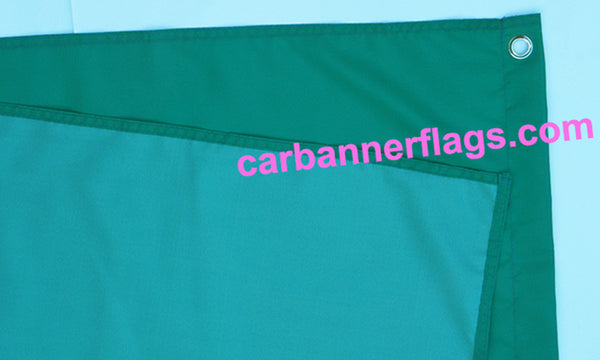 Lotus Flag-3x5 Checkered Lotus Banner-100% polyester-Green - flagsshop