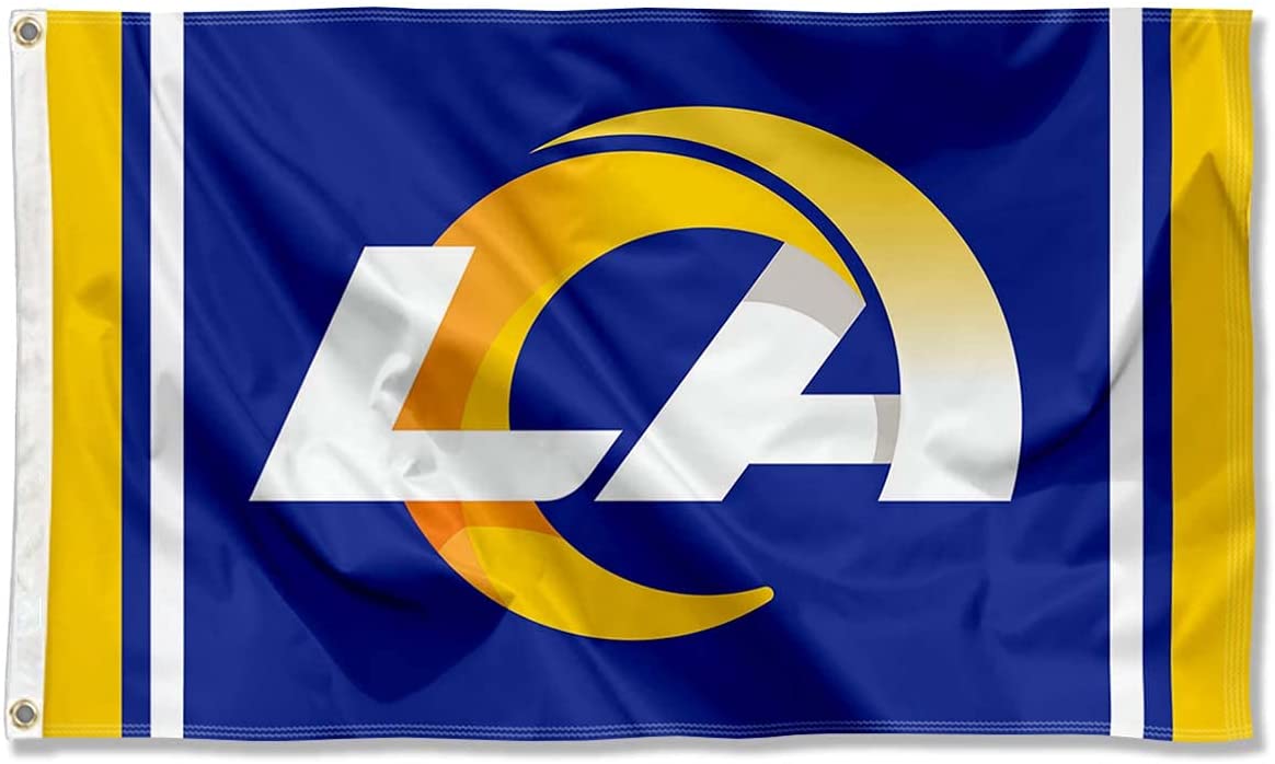 St. Louis Rams Flag-3x5 NFL Los Angeles Rams Banner-100% polyester ...