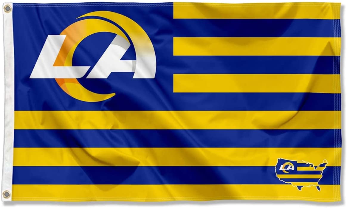 St. Louis Rams Flag-3x5 NFL Los Angeles Rams Banner-100% polyester ...