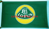 Lotus Flag-3x5 Checkered Lotus Banner-100% polyester-Green - flagsshop