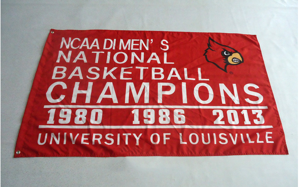 Louisville Cardinals Star Wars Flag-3x5 ft Banner -NCAA UL University Large College Flag - flagsshop