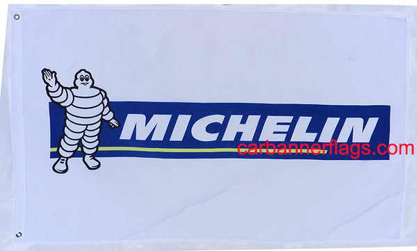 Michelin Flag-3x5 Banner-100% polyester-White - flagsshop