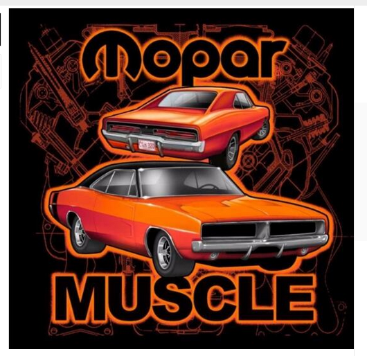 Mopar Flag-3x5 Checkered Banner-Metal Grommets - flagsshop