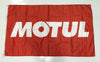 Motul Flag- 3x5 FT Banner-100% polyester-2 Metal Grommets