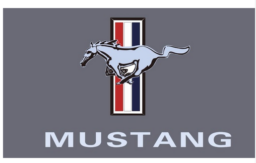 Ford Mustang Flag-3x5 Banner-100% polyester - flagsshop