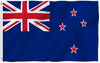 NEW ZEALAND FLAG NATIONAL BANNER 3'X'5' - flagsshop