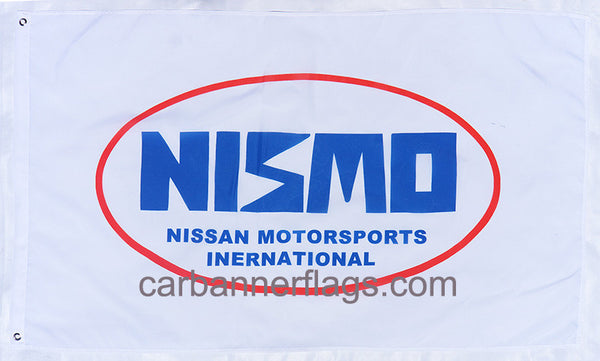 Nissan Flag-3x5 Motorsports Banner-100% polyester-White - flagsshop