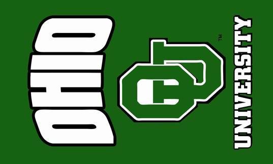 Ohio University Flag USA With Stars and Stripes NCAA Flag 3x5 ft custom Banner 90x150cm Sport flag - flagsshop