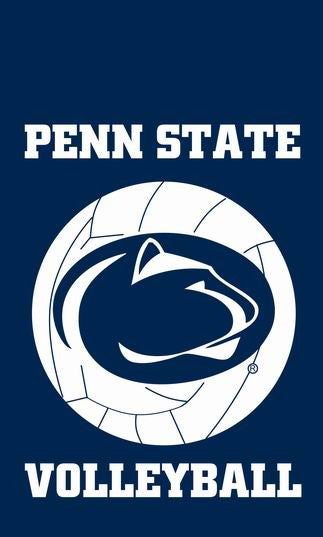free shipping College banner Penn State University Educational institution flag,100% polyester flag,3*5 foot, NFL,NHL - flagsshop