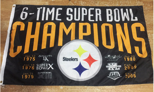 Pittsburgh Steelers Flag-3x5 NFL the Terrible Towel Flag Banner-100% polyester-Free shipping for USA - flagsshop