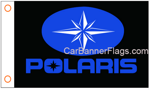 Polaris Flag-3x5 Polaris Motorcycles Banner-100% polyester-2 Metal Grommets - flagsshop