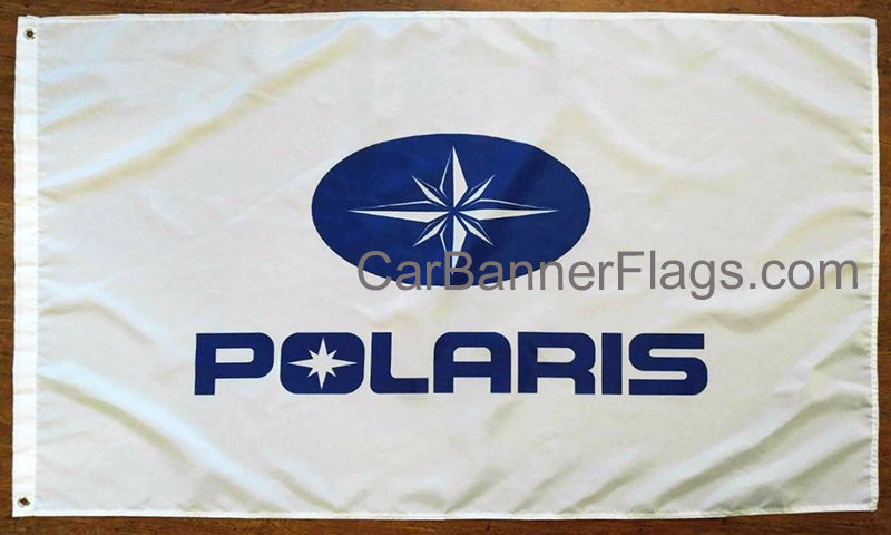 Polaris Flag-3x5 Polaris Motorcycles Banner-100% polyester-2 Metal Grommets - flagsshop