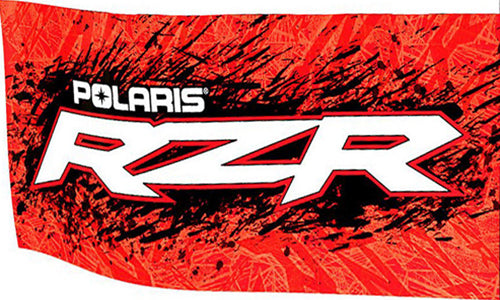 Polaris Flag-3x5 Polaris Motorcycles Banner-100% polyester-2 Metal Grommets - flagsshop