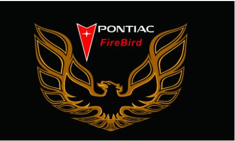 Pontiac Trans AM Firebird Flag-3x5 Banner-100% polyester-black-red - flagsshop