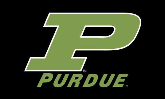 free shipping College banner Purdue University institution flag,100% polyester flag,3*5 foot, NFL,NHL - flagsshop