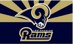 Rico FGB3004 3 x 5 in. NFL Los Angeles Rams Banner Flag, 1 - Fry's Food  Stores