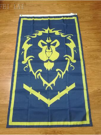 Rebel Alliance Flag-3x5 World of war craft Horde Banner-100% polyester - flagsshop