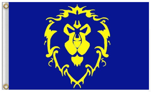 Rebel Alliance Flag-3x5 World of war craft Horde Banner-100% polyester - flagsshop