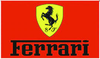 Custom flags- Ferrari flag -3x5 ft-double sided-3 eyelets along the top