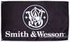 Smith Wesson Flag-3x5 FT-Black-100% polyester-2 Metal Grommets Banner-Black - flagsshop