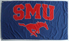 Southern Methodist Mustang Banner -3' x 5' Banner-100% polyester NCAA Southern Methodist University flag SMU flag