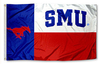SMU TX State Mustangs Southern Methodist University Large Banner Flag-3' x 5' Banner - flagsshop