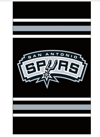 San Antonio Spurs Flag-3x5 Banner-100% polyester - flagsshop