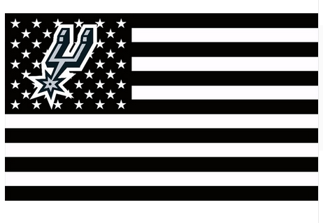 San Antonio Spurs Flag-3x5 Banner-100% polyester - flagsshop