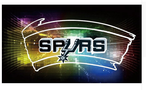 San Antonio Spurs Flag-3x5 Banner-100% polyester - flagsshop