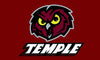 Temple University Flag NCAA Big East Conference 3ft x 5ft Polyester Banner Flying 150* 90cm Custom flag sport helmet - flagsshop