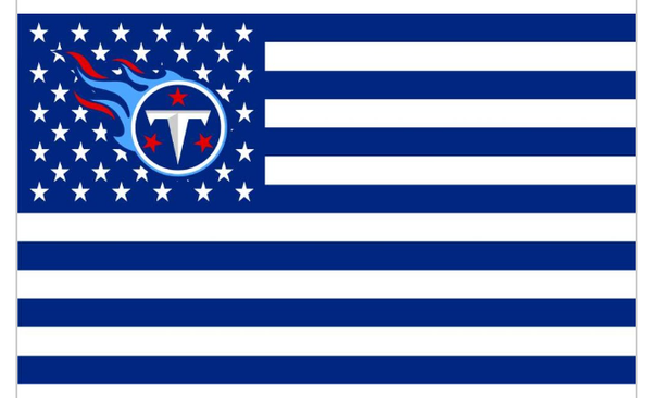 Tennessee Titans Flag-3x5 NFL Banner-100% polyester- Free shipping for USA - flagsshop