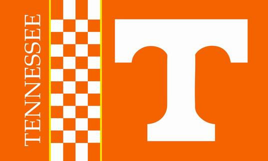 free shipping College banner University of Tennessee Educational institution flag,100% polyester flag,3*5 foot, NFL,NHL - flagsshop