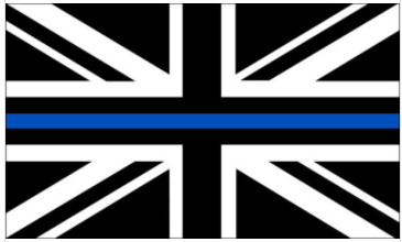 Thin Blue Line USA American Flag-3x5 Blue Lives Matter USA American Police Flags-Honoring Law Enforcement Officers Banners - flagsshop