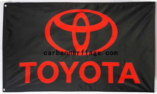 Toyota Flag-3x5 Banner-100% polyester - flagsshop