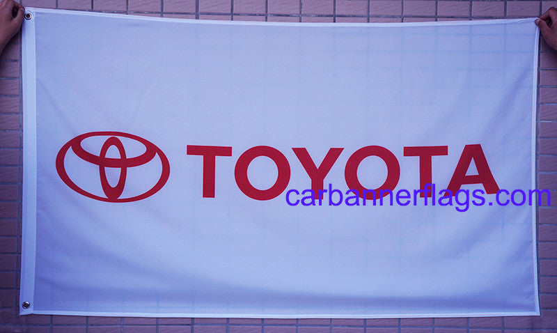 Toyota Flag-3x5 Banner-100% polyester - flagsshop