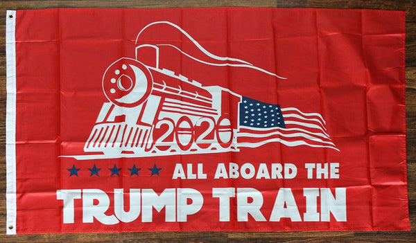 Trump Train Flag -3X5 ft  - Trump Flag Banner - flagsshop
