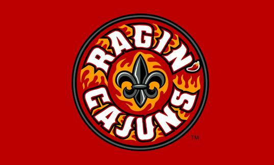 University of Louisiana at Lafayette Flag NCAA 3ft x 5ft Polyester Banner Flying 150* 90cm Custom flag sport helmet - flagsshop