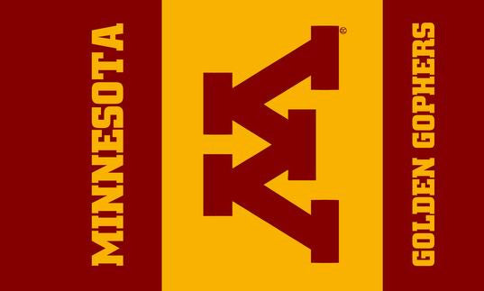 University of Minnesota Flag NCAA Big Ten Conference Flag NCAA Fan Flag 3ft x 5ft - flagsshop